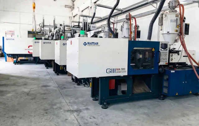 Additional injection moulding equipment at the OEM manufacturing partner